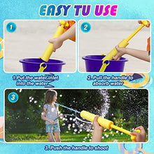 Load image into Gallery viewer, Water Gun Pool Toys Water Blaster, 4 Pack Foam Water Pistols for Kids Swimming Beach Play Game Paddling Pool Toy
