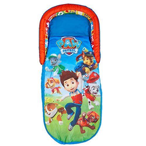 Readybed Paw Patrol Airbed and Sleeping Bag in One, Fabric, Blue, 130x61x23 cm