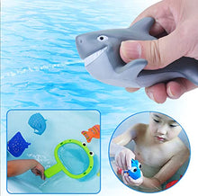 Load image into Gallery viewer, Cadoal 8PCS Finding Dory Nemo Bath Squirt Toys, Floating Sea Animals (Shark Octopus Clownfish Turtle Devil fish) Bathtub Water Squirt Bath Toy for Baby Kids Toddler Shower and Swimming Pool
