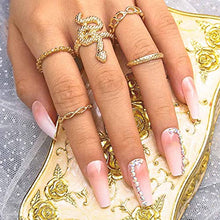 Load image into Gallery viewer, Sethexy Long Ballerina Fake Nails Pink False Nails Coffin Stick on Nails Glossy Gradient Nails with Glue 24Pcs Acrylic Art Press-on Nail Tips for Women and Girls (B)
