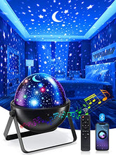 Load image into Gallery viewer, Night Light Kids,Baby Kids Night Light Projector,Sensory Lights for Babies,Projector Light for Kids,Baby Lights Projector,Nightlights for Children,Star Projector Light for Bedroom,Baby Girls Boy Gifts

