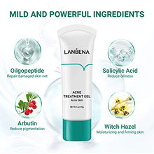 Load image into Gallery viewer, Acne Treatment, LANBENA Anti Acne Face Cream, Acne Removal Gel, Acne Pimple Cream Gel, Pimple Treatment Gel Cream, Reduces Redness and Prevent Breakouts（0.7Oz/20g）

