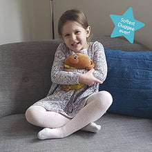 Load image into Gallery viewer, Hey Duggee 2142S Duggee Hug Squashy Soft Toy Swing Ticket, Brown
