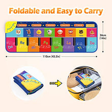 Load image into Gallery viewer, SAITCPRY Toddler Toys for 1-6 Year old Boys Girls, Piano Mat for Kids Gifts for 1-6 Year Old Boys Girls Musical Instruments for Toddlers Toys for 1-6 Year Old Girls Boys Christmas Xmas Gifts
