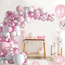 Load image into Gallery viewer, Balloons Arch, Balloon Garland Kit Pink Party Balloons for Birthday Decoration Party Supplies Wedding Party Decoration Supplies -104 Pack
