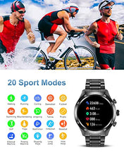 Load image into Gallery viewer, LIGE Smart Watch with Receive/Make Call, Fitness Tracker 1.32" Touch Screen Fitness Watch with Heart Rate Sleep Monitor, Step Counter Activity Trackers IP67 Waterproof Men Smartwatch for iOS Android
