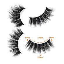 Load image into Gallery viewer, JIMIRE 10 Pairs False Eyelashes Natural Lashes Fluffy 3D Volume Eyelashes Pack
