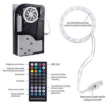 Load image into Gallery viewer, Cybcamo RGB LED Light Strip for Playstation 5 Console 8 Colors 400 Effects DIY Round Light Strip Decoration kit for PS5 Console with APP/IR Remote/USB 3 Control
