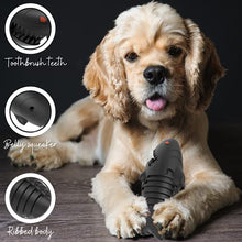 Load image into Gallery viewer, Dog Toys, Squeaky Dog Chews. Durable Natural Rubber Toothbrush. Pet Dental Care &amp; Plaque Removal for Small to Large Dogs
