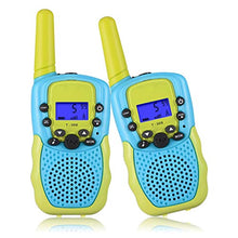 Load image into Gallery viewer, Kearui Toys for 3-12 Year Old Boys &amp; Girls, Walkie Talkies for Kids 8 Channels 2 Way Radio Toy with Backlit LCD Flashlight, 3 Miles Range for Outside Adventures, Camping, Hiking
