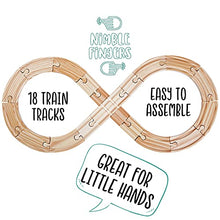 Load image into Gallery viewer, Jaques of London Wooden Train Set | Wooden Toys for 3 4 5 Year Olds | Toy Train for Kids | Toddler Toys | Since 1795
