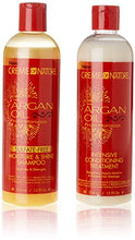 Load image into Gallery viewer, Crème Of Nature Argan Shampoo &amp; Conditioner Set 12oz
