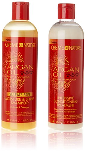 Crème Of Nature Argan Shampoo & Conditioner Set 12oz