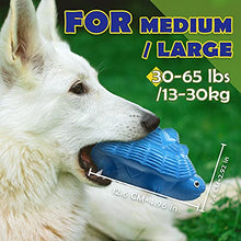 Load image into Gallery viewer, Dog Chew Toy, YILAKO Indestructible Dog Toys for Aggressive Chewers Tough Squeaky Dog Toys for Medium Large Dogs Gifts for Dogs (Blue)
