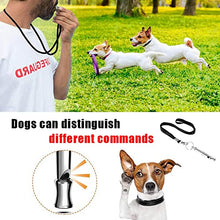 Load image into Gallery viewer, selcouth yyds Dog Whistle,Adjustable Frequencies Dog Training Whistle with Lanyard for Recall
