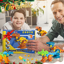 Load image into Gallery viewer, Toyzey Toys for 3 4 5 6 7 8 9 Year Old Boys, Dinosaur Toys for Boys Age 3-9 Animal Educational Toys Gifts for 3-9 Year Old Boys Girls Construction Toys for 3-9 Year Olds Dinasour Gift for Boys

