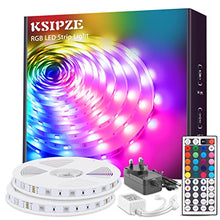 Load image into Gallery viewer, Ksipze Led Strip Lights 30m RGB Color-Changing Led Lights with 44 Keys Remote Control and 12V Power Supply Led Light Kit for Home Lighting Flexible Strip Light for Bedroom Home Decoration

