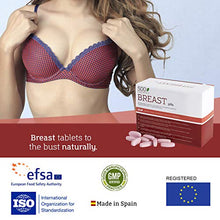 Load image into Gallery viewer, 500Cosmetics - Natural Supplement to Increase and Firm Feminine Breast - 100% Natural Ingredients - Made in EU - 60 Tablets. (1)
