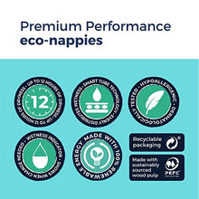 Load image into Gallery viewer, MUM &amp; YOU Premium Performance Nappychat Eco-Nappies, Size 5 (36 Nappies) with Smart Tube Technology for Extra Leak Protection
