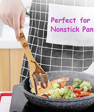 Load image into Gallery viewer, 5 PCS Star War Burned Wooden Spoons Cooking Organic Spoons Turners Carved Spatulas Non-Stick for Cookware Kitchen Gadgets - Premium Quality Gifts for Housewarming and Wedding
