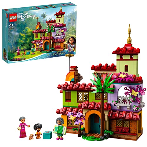 LEGO 43202 Disney The Madrigal House Building Toy, Dollhouse with Mini Dolls Figures, Disney’s Encanto Gift Idea