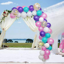 Load image into Gallery viewer, Ipalmay 16Ft Balloon Garland Kit, 113 PCS Arch Balloon Garland Decorations Backdrop Ideal for Wedding Birthday Baby Shower Bridal Party Decor - Blue Pink
