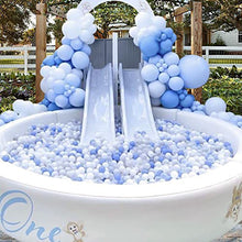 Load image into Gallery viewer, colourbow Blue Balloon Garland Light Blue Balloons 132Pcs Blue Balloons Different Sizes Dark Blue Balloons Baby Blue Balloons White Balloons Metallic Blue Balloons Birthday Baby Shower Decorations
