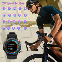 Load image into Gallery viewer, LEMFO Smart Watch for Men, 1.32'' Answer and Make Calls Fitness Watch, Sports Fitness Tracker with Heart Rate Blood Pressure Sleep Monitor, Bluetooth Smartwatch for iOS Android Phones
