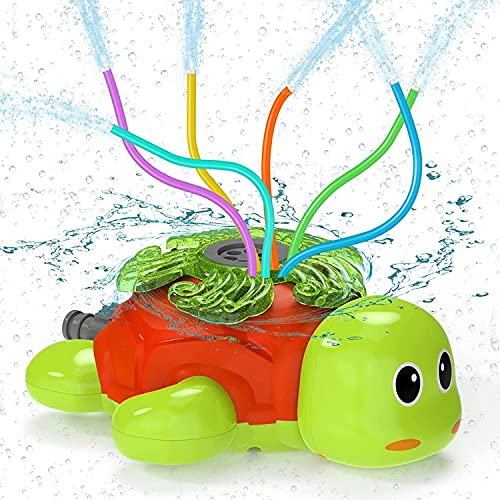 Kiztoys&1 Garden Toys , Water Sprinkler For Kids, Outdoor toys, Kids Sprinkler Toy, Garden Sprinkler Turtle Sprinkler, Outdoor Water Play Sprinklers, Water Sprinkler For Lawn