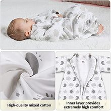 Load image into Gallery viewer, Lictin Baby Sleeping Bag with Feet 2.0 Tog - Baby Sleep Sack Split Leg with Removable Sleeves Winter Organic Cotton Sleeping Bag for Infant Toddler from 75 to 95 cm
