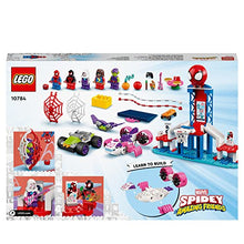 Load image into Gallery viewer, LEGO 10784 Marvel Spider-Man Webquarters Hangout, Spidey And His Amazing Friends Series, Toy for Kids Age 4 with Miles Morales and Green Goblin
