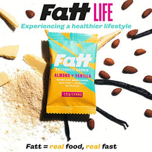 Load image into Gallery viewer, Fatt (Fattbar) Keto Butter Cookies (Almond &amp; Vanilla, 5-Pack) | New Name Same Cookie | 30g Each, 1.5g Carbs | Super Fats Natural Keto Snacks | Low Carb, High Fibre, Low Sugar, Sweetener Free
