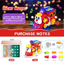 Load image into Gallery viewer, Baby Toys for 1 Year Old Boys Girls Train Crawling Baby Toys 6 12 18 Months Learning Educational Infant Toys with Light/Block/Music for Toddler Kids 1st Birthday Gifts Age 1-3 Years Christmas
