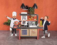 Load image into Gallery viewer, Smoby – Chef Corner Restaurant with Lights and Sounds, Pretend Play Toy Food Restaurant with 63 Accessories For Children 3+
