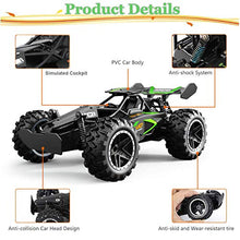 Load image into Gallery viewer, SZJJX RC Car Remote Control Truck for Boys Girls, 2.4Ghz 15+KM/H High Speed 2WD RTR Electric Rock Climber Fast Race Buggy Hobby Toy Cars for Kids Gift

