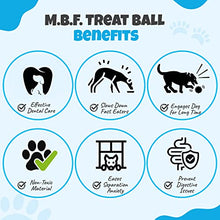 Load image into Gallery viewer, MBF PETS | Dog Puzzle | Interactive Toys For Dogs | Dog Balls | Boredom Toy | 7cm In Blue - Suitable for Puppies, Small And Medium Sized Dogs
