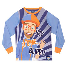 Load image into Gallery viewer, Blippi Boys Pyjamas Blue 5-6 Years

