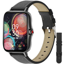 Load image into Gallery viewer, FMK Smart Watch Call Make Answer for Men Women 1.69" Full Touch Screen Android Smart Watch with Heart Rate Compatible for Iphone,IP67 Waterproof
