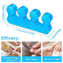 Load image into Gallery viewer, Molain 4 Pack Silicone Toe Separator for Feet, Gel Nail Polish Toe Spacers for Men and Women, Straighteners and Correctors for Overlapping Toes, Bunions, Hammer Toe, Foot Pain Relief
