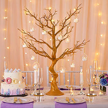 Load image into Gallery viewer, NUPTIO Gold Tree Easter Trees - 76cm Tall Fake Christmas Trees Indoor Ornament Display Manzanita Halloween Tree Outdoor Wedding Centerpieces for Tables Living Room Birthday Party Decorations
