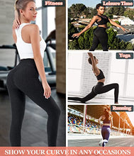 Load image into Gallery viewer, RUIXUE TIK Tok Leggings Butt Lift, Womens High Waisted Yoga Pants Tummy Control, Scrunch Honeycomb Leggings Anti Cellulite Leggings for Workouts Yoga Pants
