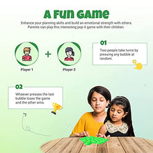 Load image into Gallery viewer, vimzi Pop It Fidget Toy | Fidget Popper Sensory Toys for Autism, Stress Relief Toys, Anxiety Squeeze Toys, Push Bubble Rabbit Poppet Game for Adults and Children (Green)
