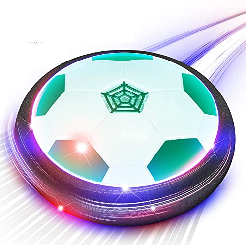 BOXYUEIN 3 4 5 6-12 Year Olds Boy Gifts, Hover Football for 3-12 Year Old Kids for Boys Girls Toys for 4 5 6-12 Year Old Boys 4-12 Year Old Boy Toys Indoor Football Stocking Stuffer