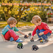 Load image into Gallery viewer, Dinosaur Toys for Boys Toys, Kids Toys Dinosaur Toys for 3 Year Old Boys 6 Pack Toddler Toys Pull Back Toy Cars for 2 Year Old Boys Christmas Birthday Easter Gifts for 2 3 4 5 6 Boys Girls
