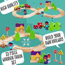 Load image into Gallery viewer, Jaques of London Wooden Train Set | Wooden Toys for 3 4 5 Year Olds | Toy Train for Kids | Toddler Toys | Since 1795
