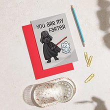 Load image into Gallery viewer, You are My Father"Farter" - Fathers Day Card - Lockdown Birthday Cards for him Birthday Cards - Quarantine Fathers Day Card - Fathers Day Card from Daughter or Son - Funny Best dad - A5
