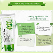 Load image into Gallery viewer, BIOAQUA 92% Aloe Vera Foam Cleanser - Refresh &amp; Moisture Aloe Vera 92% Cleanser. Shrink Pores &amp; Oil Control Deep Cleaning Face Cleanser.(100G)
