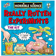 Load image into Gallery viewer, Galt Toys, Horrible Science - Really Rotten Experiments, Science Kit for Kids, Ages 8 Years Plus
