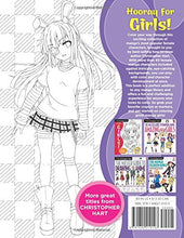 Load image into Gallery viewer, Manga Artist's Coloring Book: Girl Power!: Fun &amp; Fabulous Females to Color! (Drawing with Christopher Hart)
