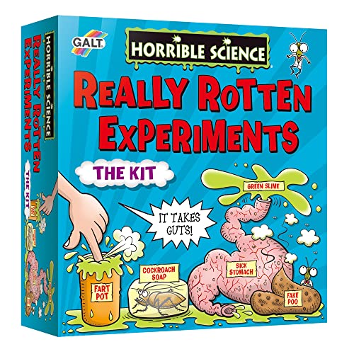 Galt Toys, Horrible Science - Really Rotten Experiments, Science Kit for Kids, Ages 8 Years Plus